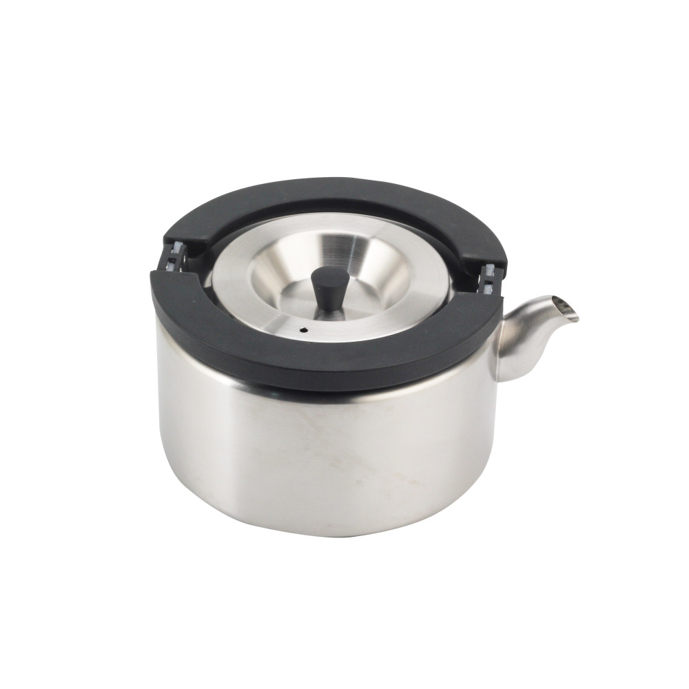 Large Capacity Stainless Steel Teapot With Foldable Handle — product information