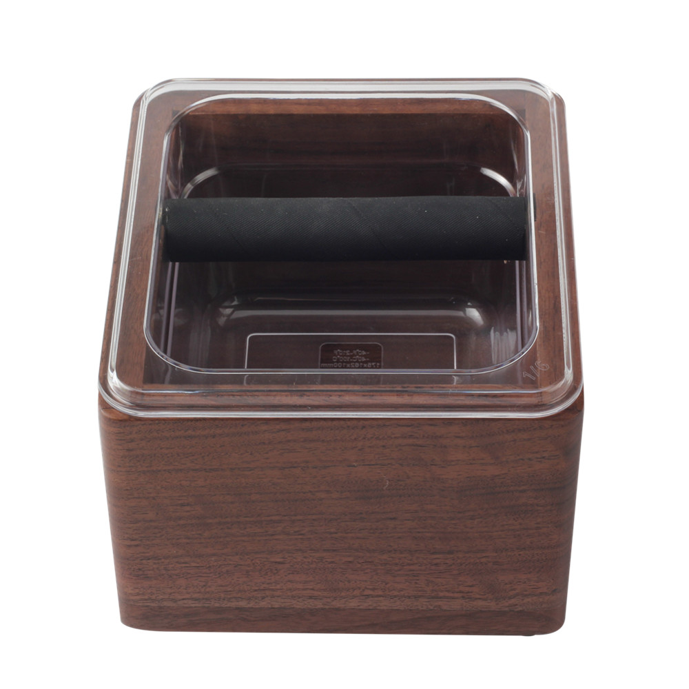 Coffee Knock Box With Durable Knock Bar, Espresso Accessories — product information