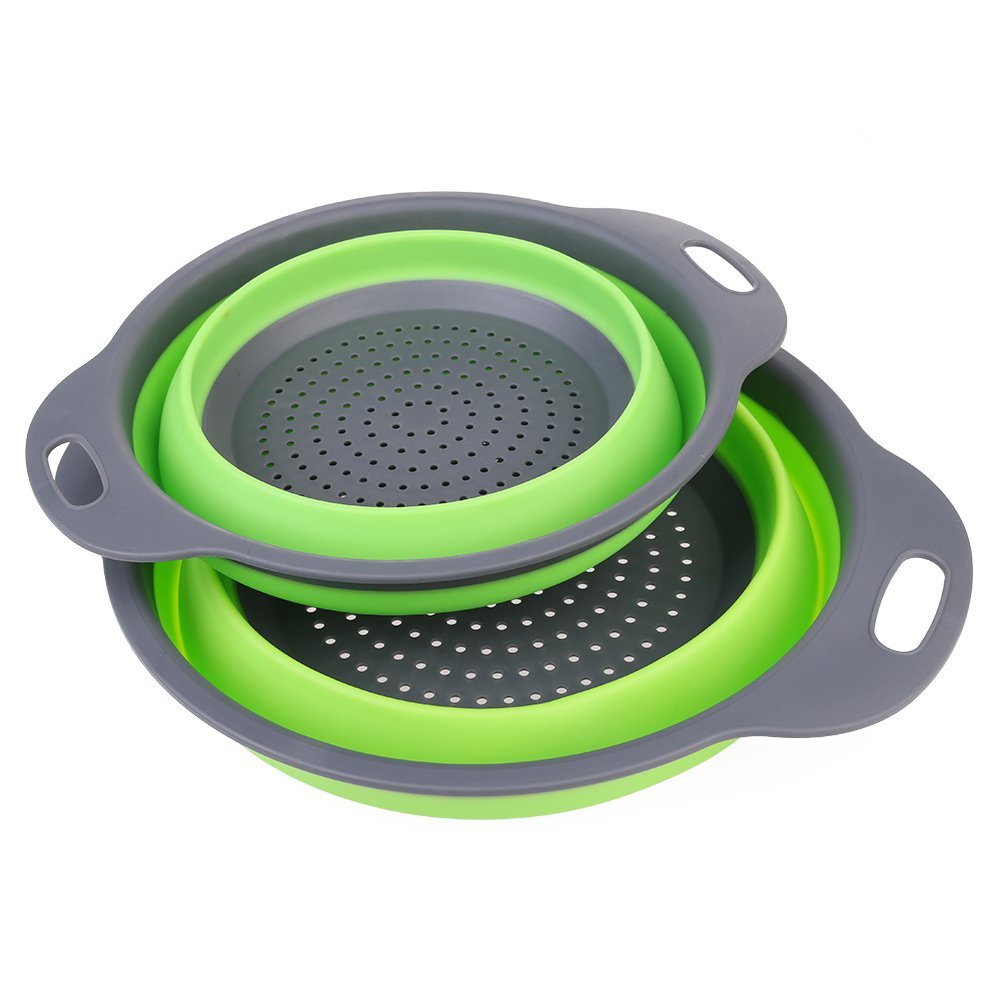 Foldable Strainer Basket for Washing Vegetables And Fruits — 2
