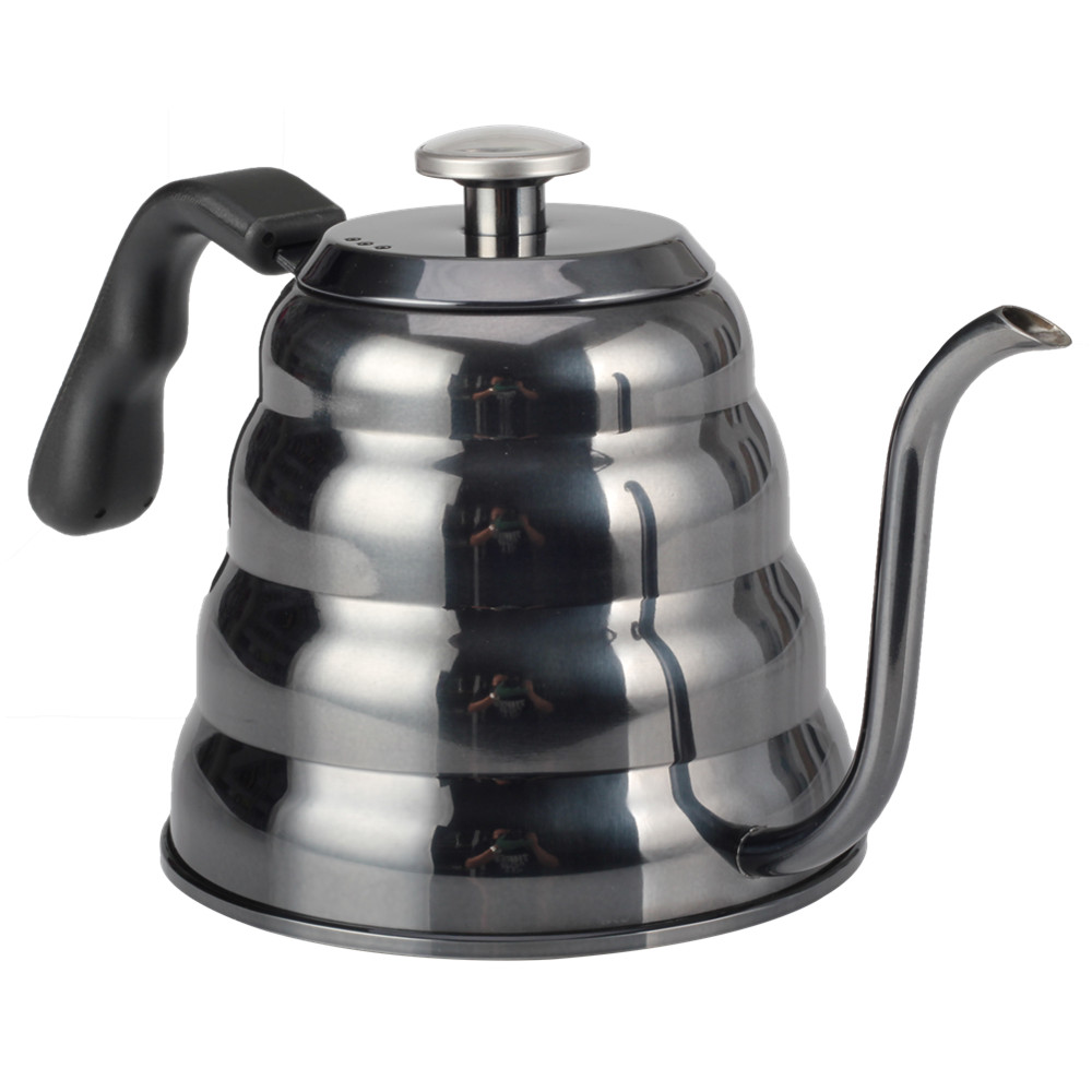 Black Stovetop Tea Kettle 40 Oz 1200ml Gooseneck Kettle Teapot — product information