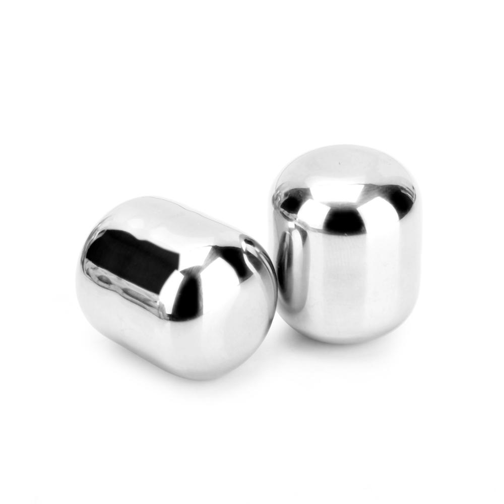 Ellipse Ice Cubes, Whiskey Stone, Stainless Steel Ice Cubes With High Cooling — 3