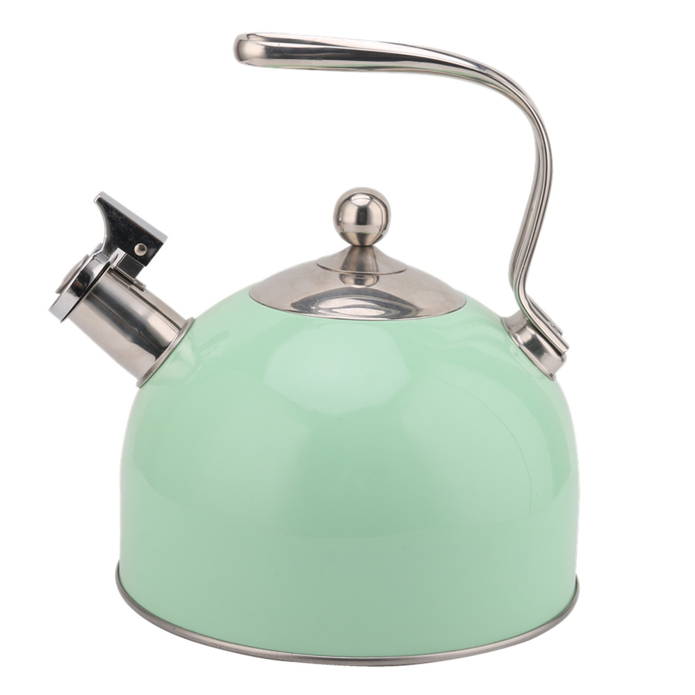 Stainless Steel Whistling Tea Kettle-Kettle With Flute-Scratch Resistant — product information
