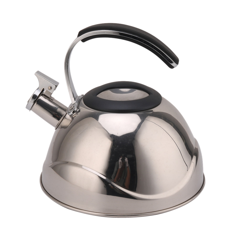 3 Litre Capacity Stainless Steel Whistling Tea Kettle-Silver — product information