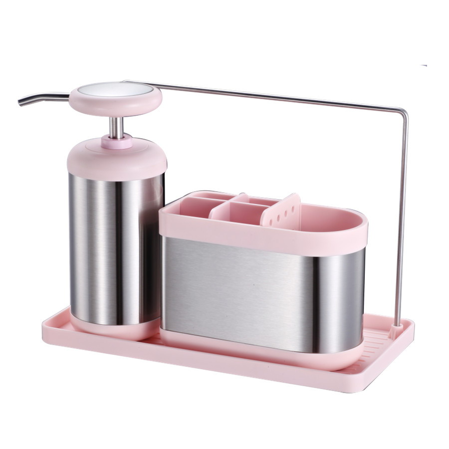 Various Color Soap Dispenser Storage Set — product information