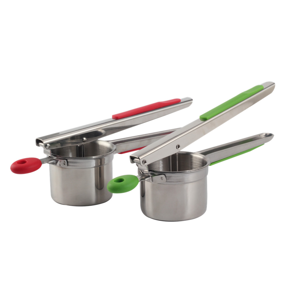 Potato Ricer, Robust Stainless Steel Potato Masher — 2