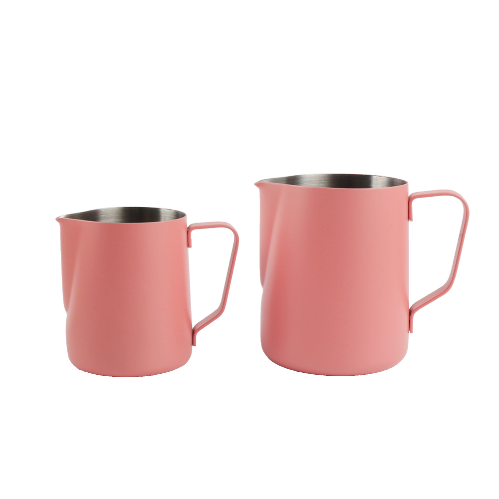 304 Stainless Steel Steaming Jug, Coffee Machine Accessories Milk Jug Milk Frother Cup — 3