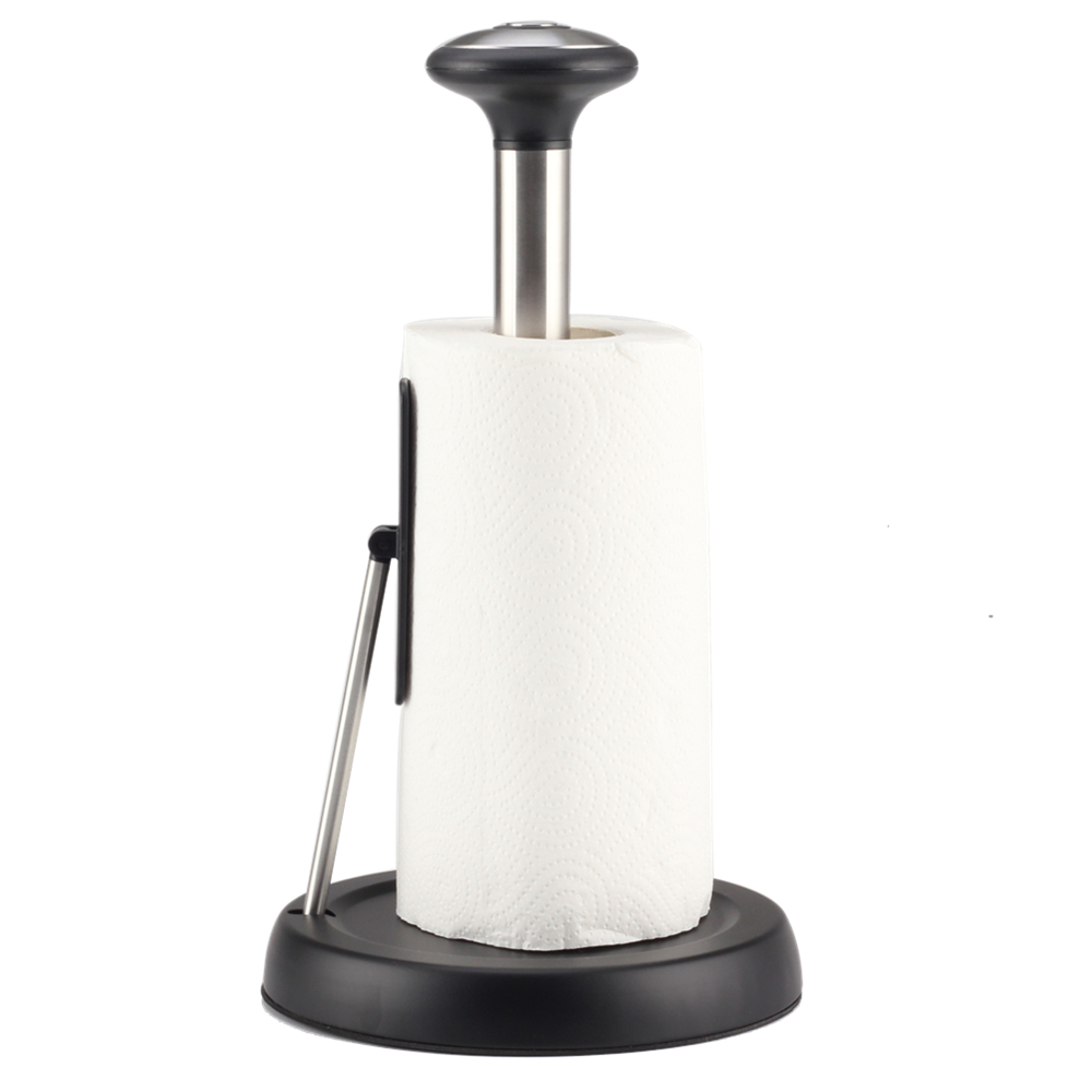 Heavy Weighted Sturdy Spare Toilet Paper Roll Holder Storage Stand — product information