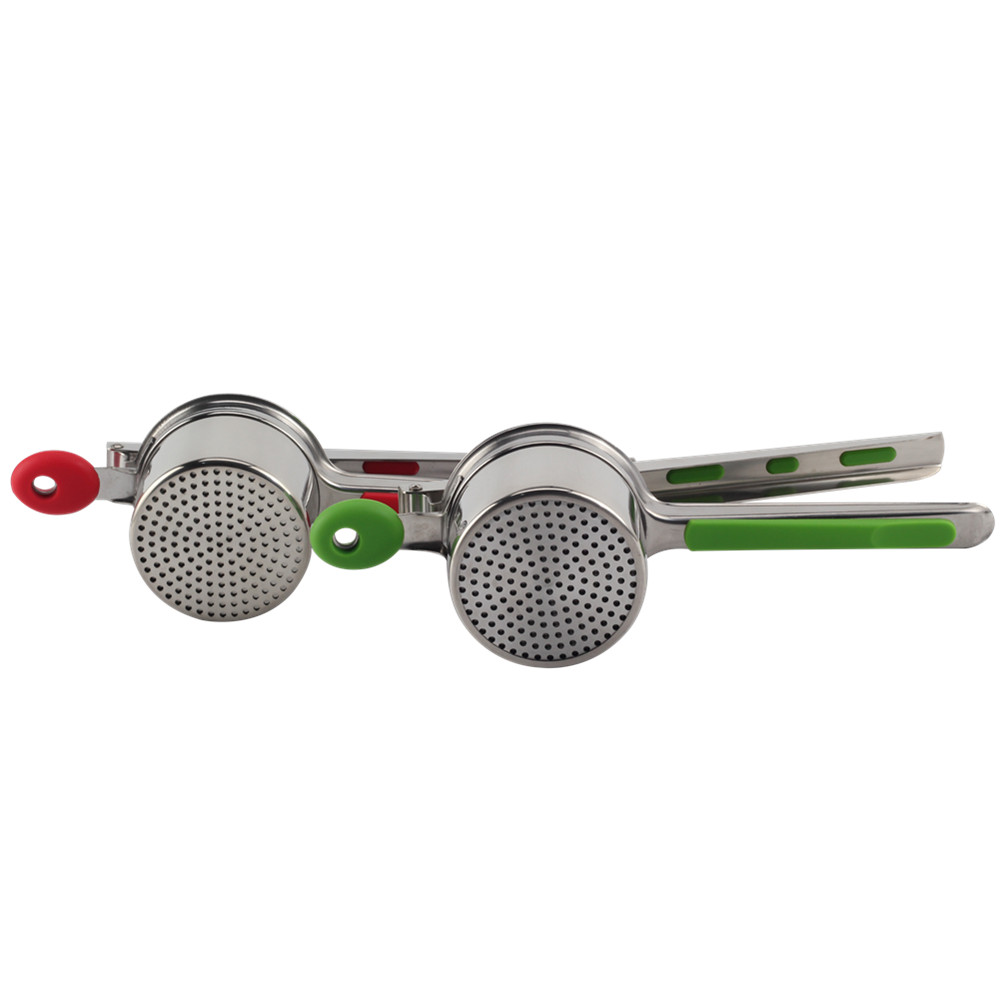 Potato Ricer, Robust Stainless Steel Potato Masher — 3