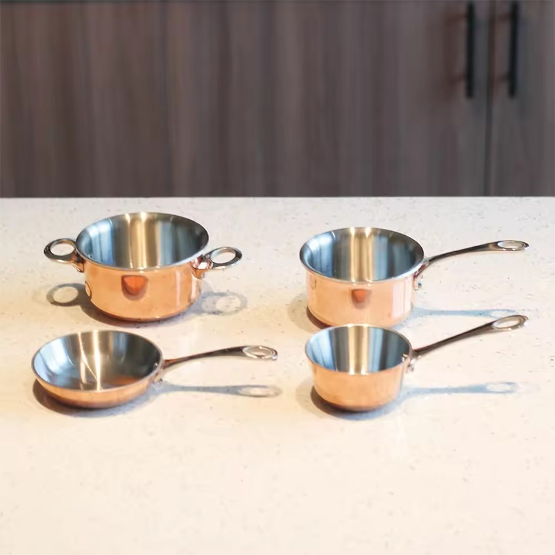 Mini Stainless Steel Cookware Set — 6