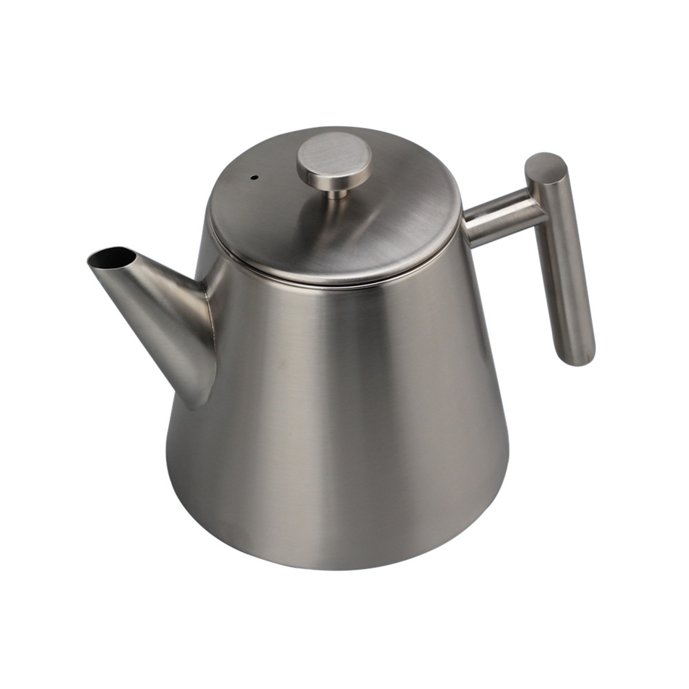 1l Teapot Container With Filter, Stainless Steel Teapot — product information