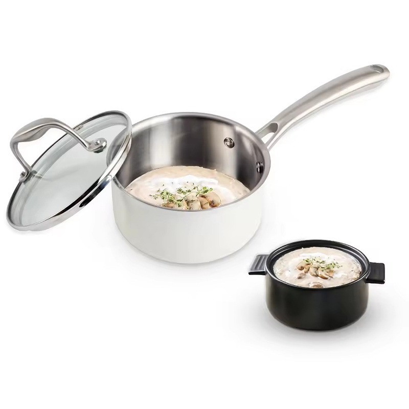 Stainless Steel Tri-ply Saucepan — 2