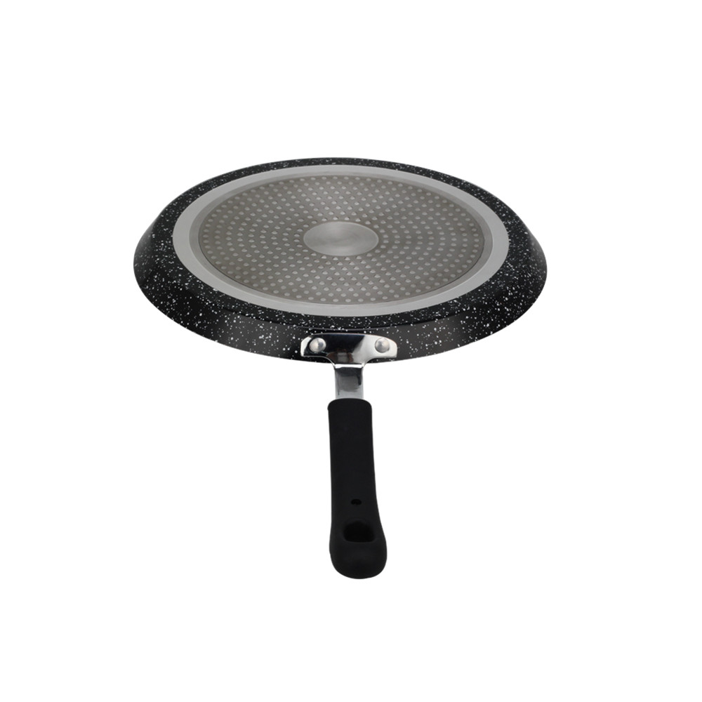 Non-Stick Black Stainless Steel Fry Pan — 4