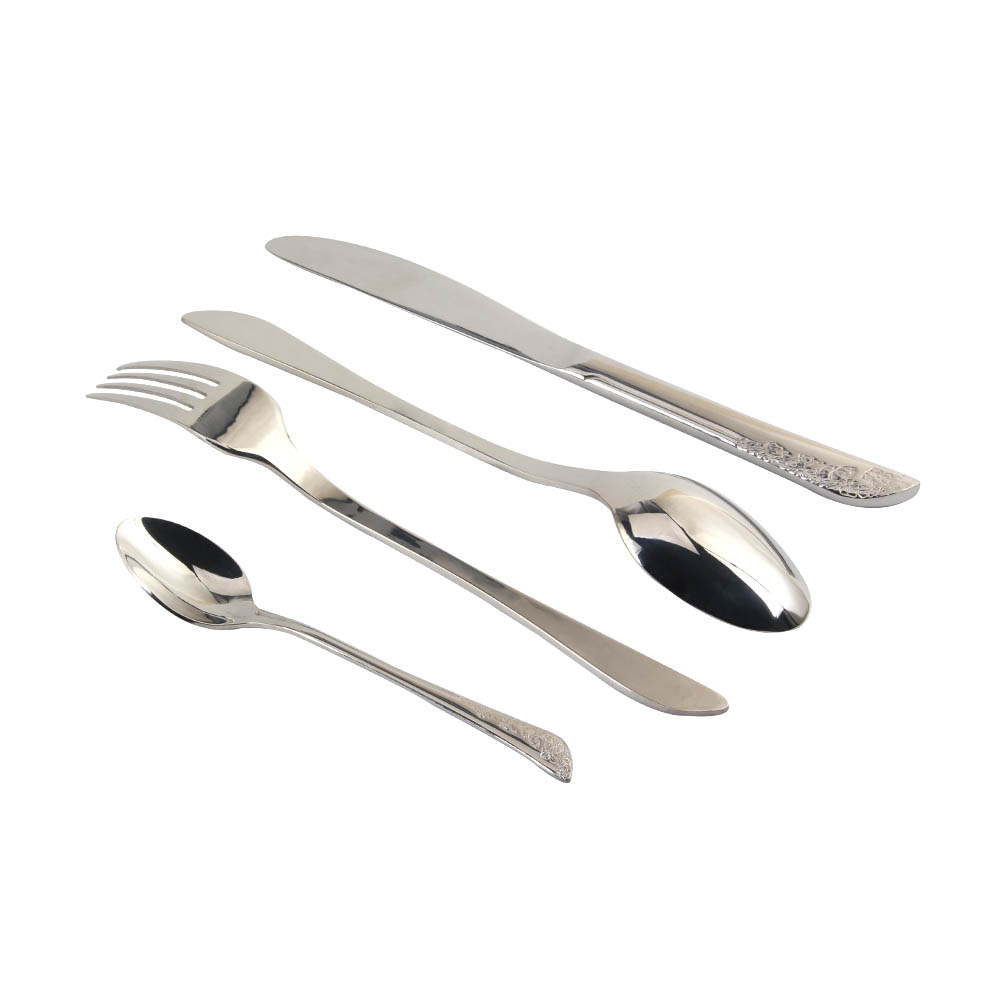 Stainless Steel Mirror Polished Cutlery Set Include Forks Spoons Knives, Mirror Polished Tableware Set — 8