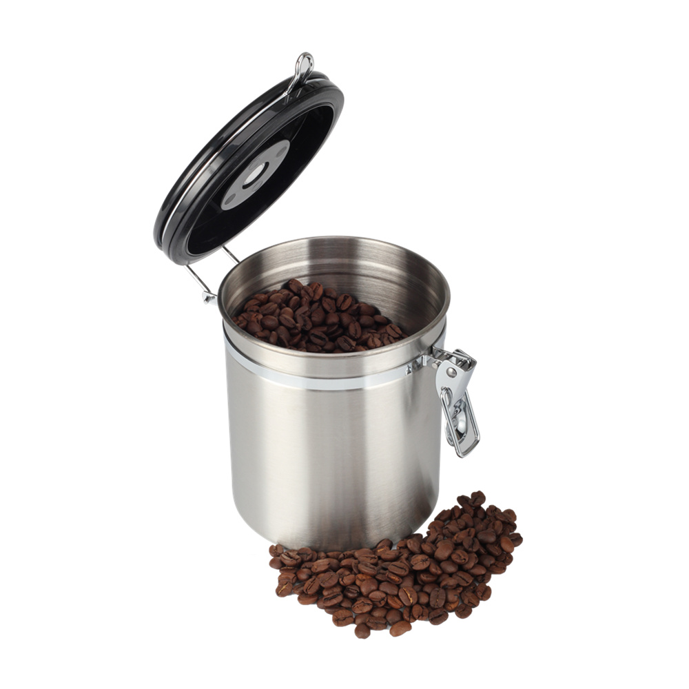 3 Sizes Airtight Stainless Steel Kitchen Food Storage Container With Lids — product information