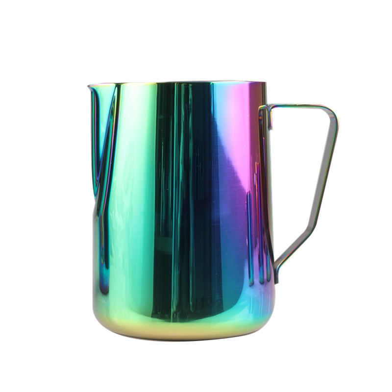 PVD Stainless Steel Espresso Steaming Pitcher Jug — 3
