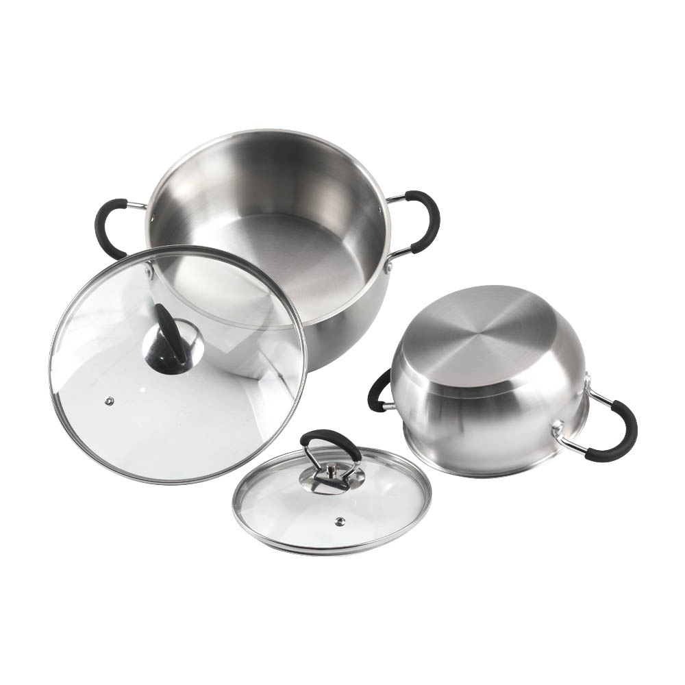 Belly Shape Dutch Oven Pots With Lids — 4