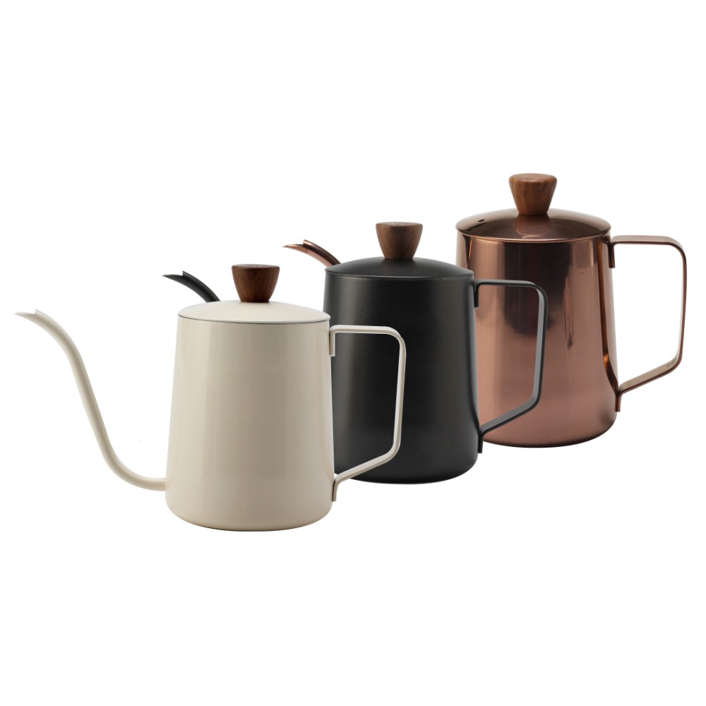Rose Gold Stainless Steel Coffee Kettle — 6