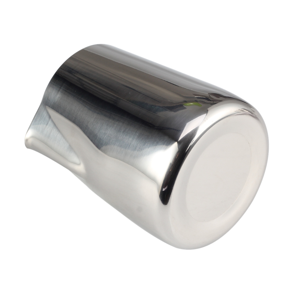 12oz No Handle Stainless Steel Creamer Cup for Coffee — product information