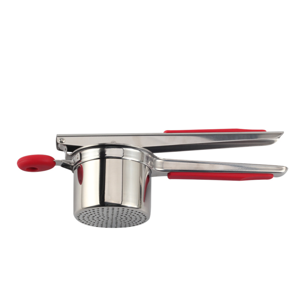 Potato Ricer, Robust Stainless Steel Potato Masher, Kitchen Tool for Mashed Potatoes, Potato Press — 4