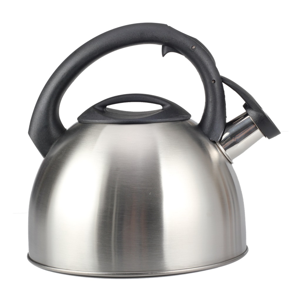 Whistling Kettle With Non-Slip Handle, Kettle for Tea Coffee — 4