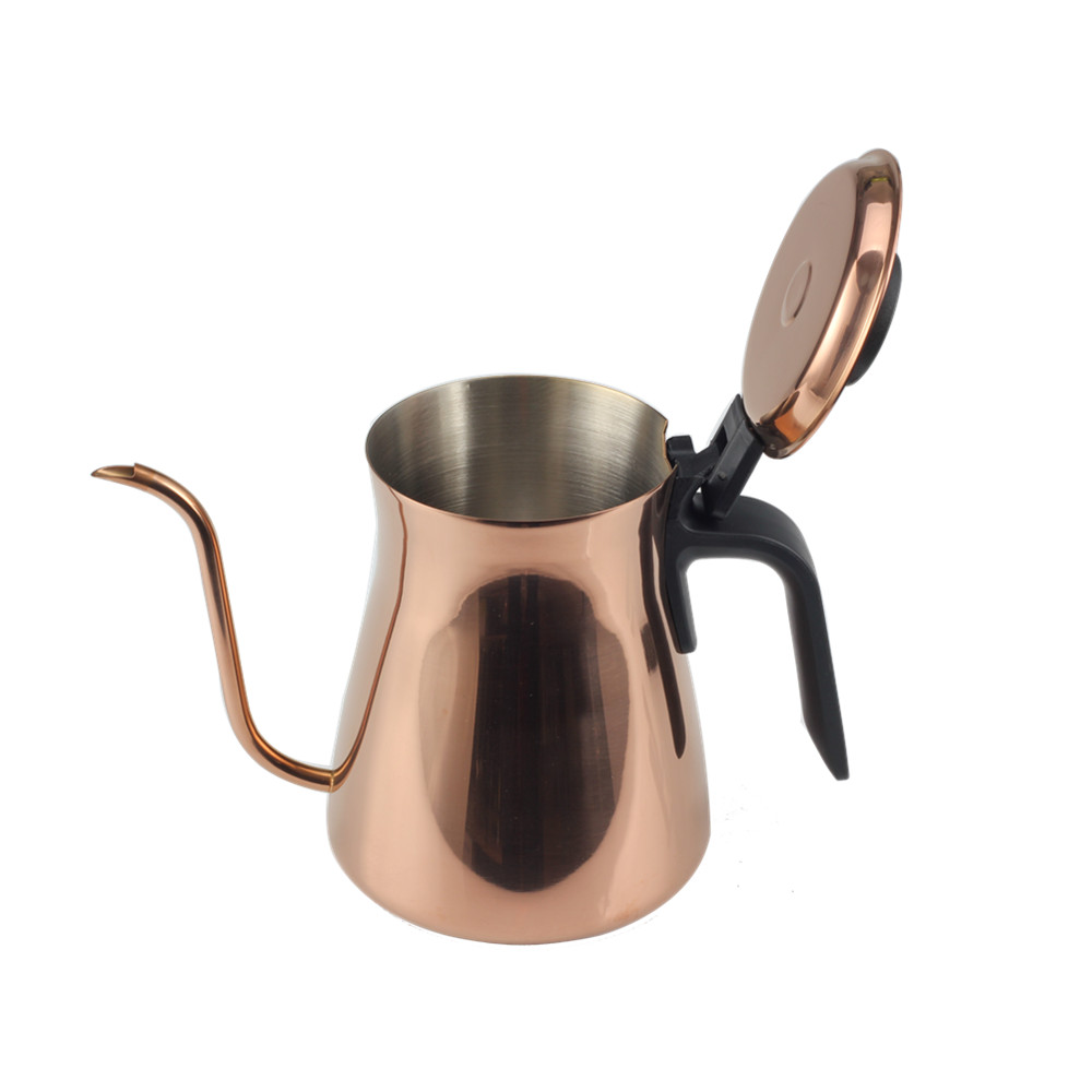 Bronze Color, Pour Over Kettle Tea Pots — 5