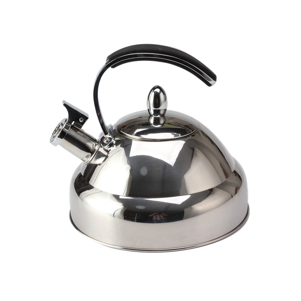 Stainless Steel Whistling Tea Kettle With Silicone Handle — product information
