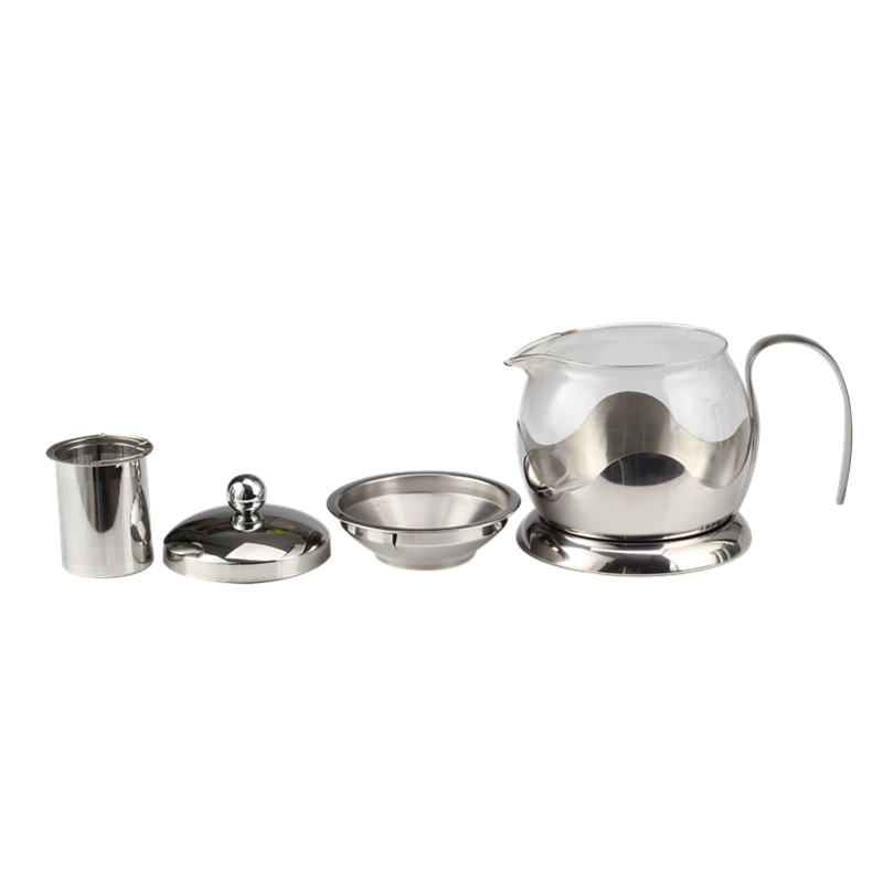 Glass Teapot Insulated Tea Cup With Infuser — product information