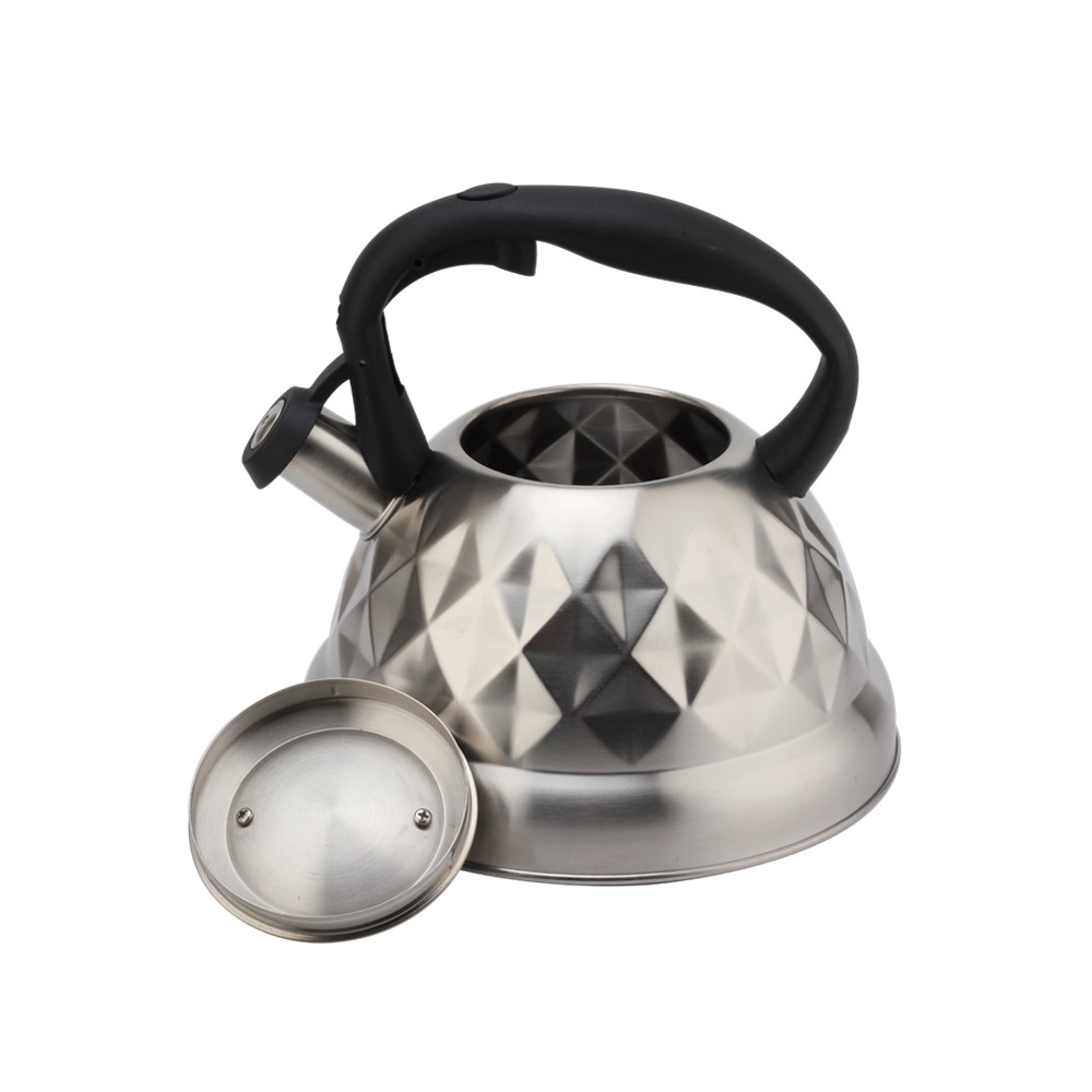 Rhombic Whistling Kettle-Stainless Steel Kettle Induction — 6