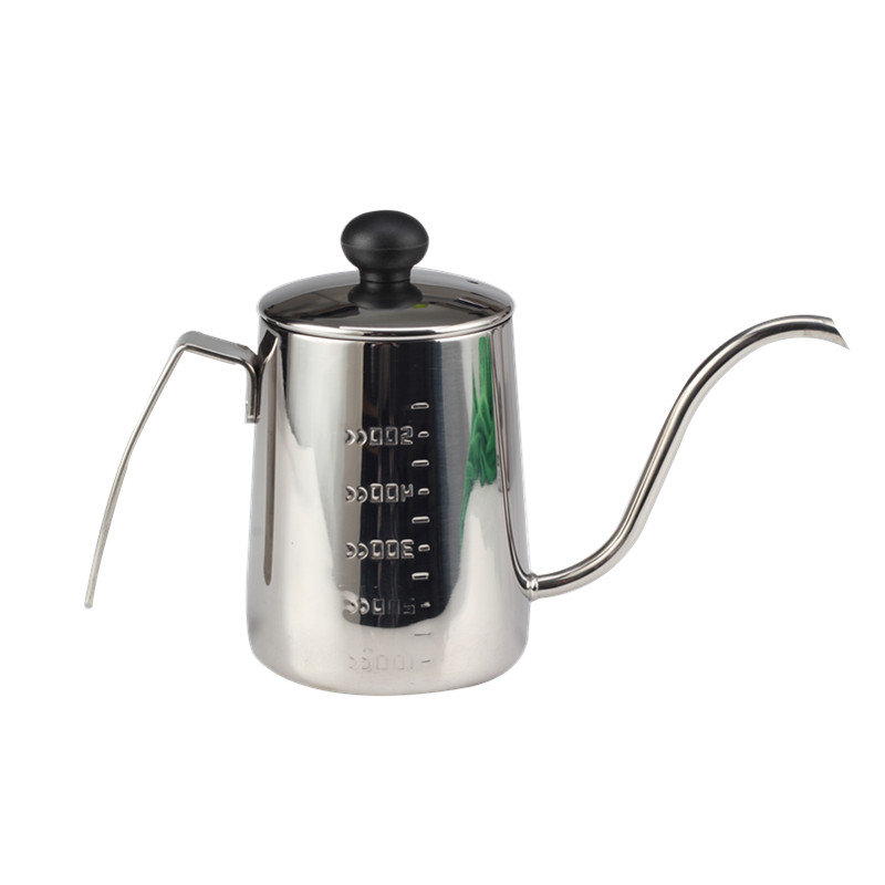 Stainless Steel Hand Drip Coffee Kettle With Scale — 4
