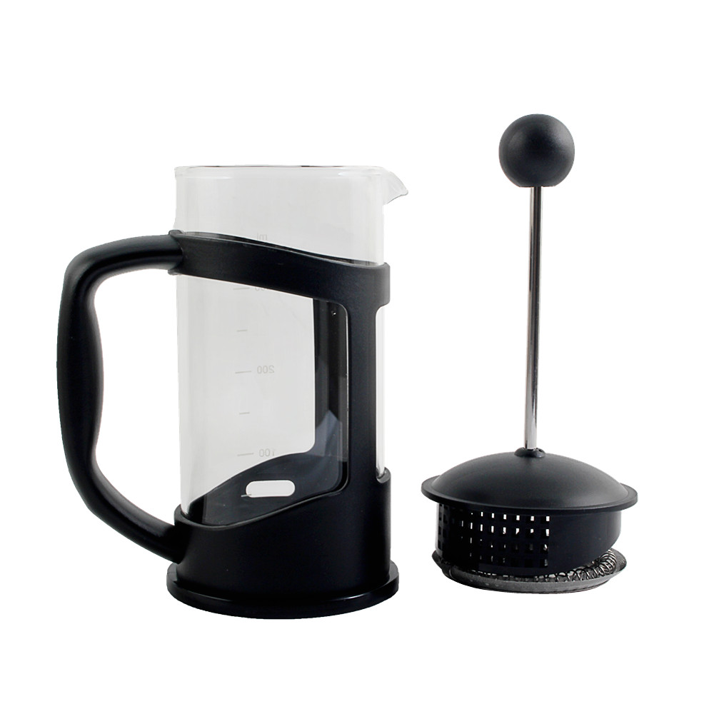 Borosilicate Glass Coffee Maker With Steel Plunger, Coffee Maker Press — 3