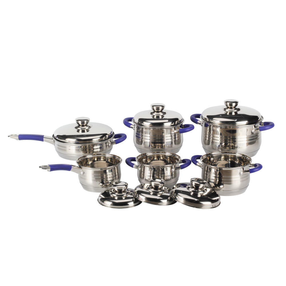 Stainless Steel Non-Stick Cookware Set — 4