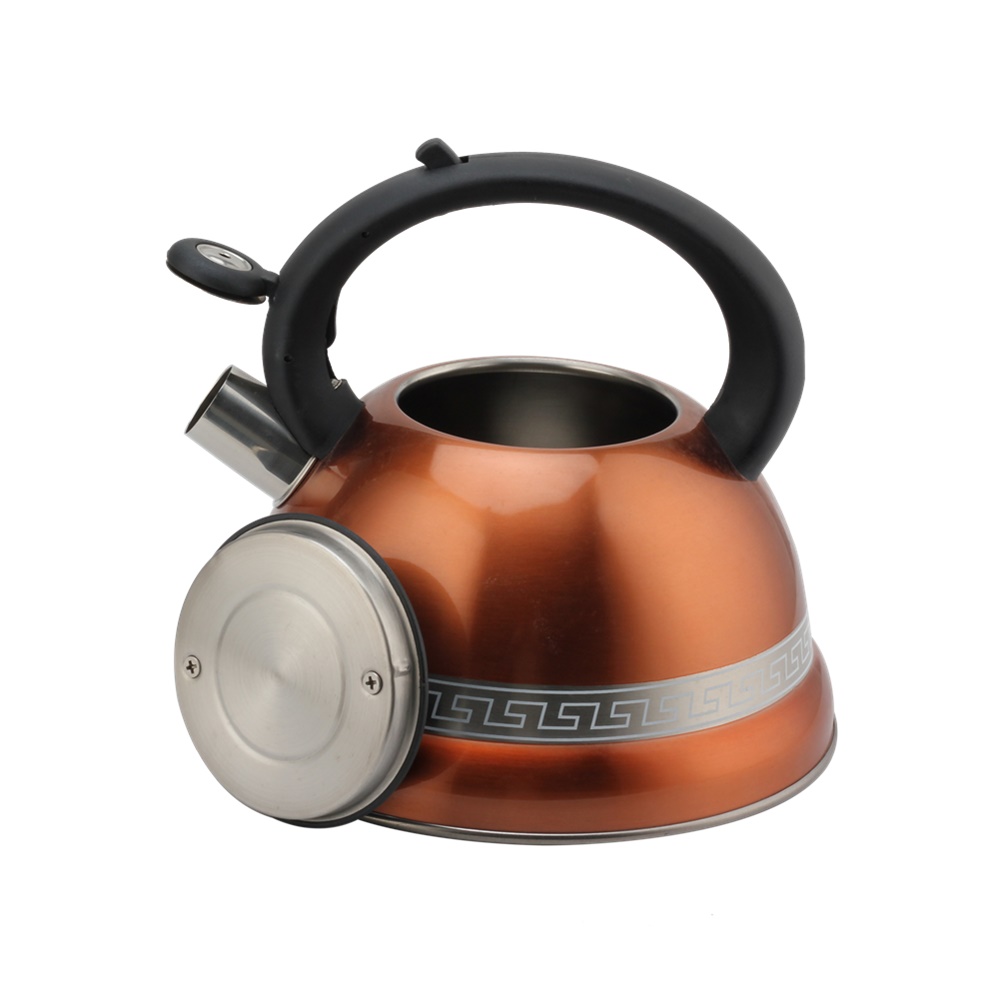 Kettle With Whistle, Suitable for Induction, 3L, Stainless Steel — product information