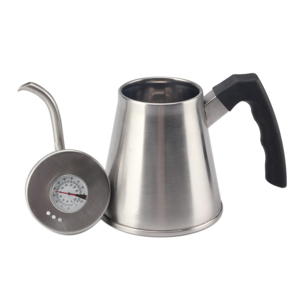Pour Over Kettle, Gooseneck Kettle With Thermometer — 5
