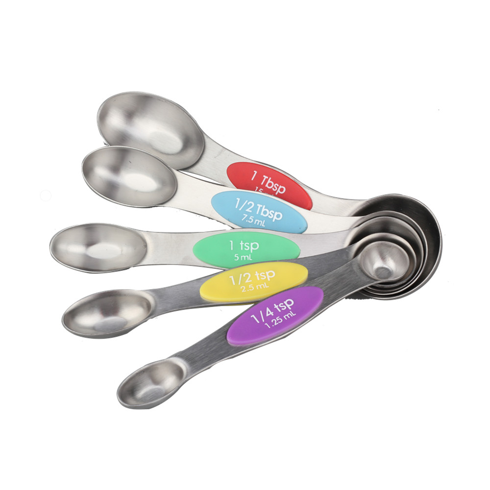 Magnetic Measuring Cups And Spoons Set-Heavy Duty 304 Stainless Steel