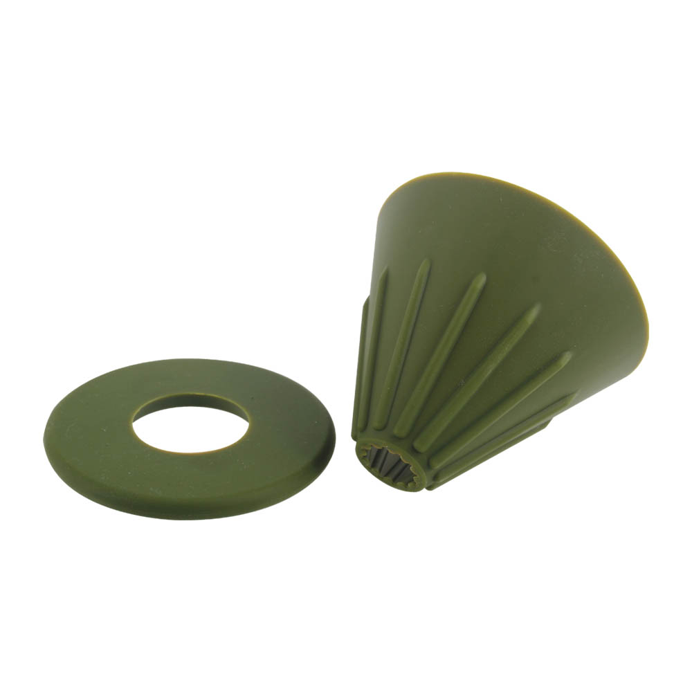 Reusable Silicone Resin Coffee Filter Collapsible Cone Filter for Camping — 5