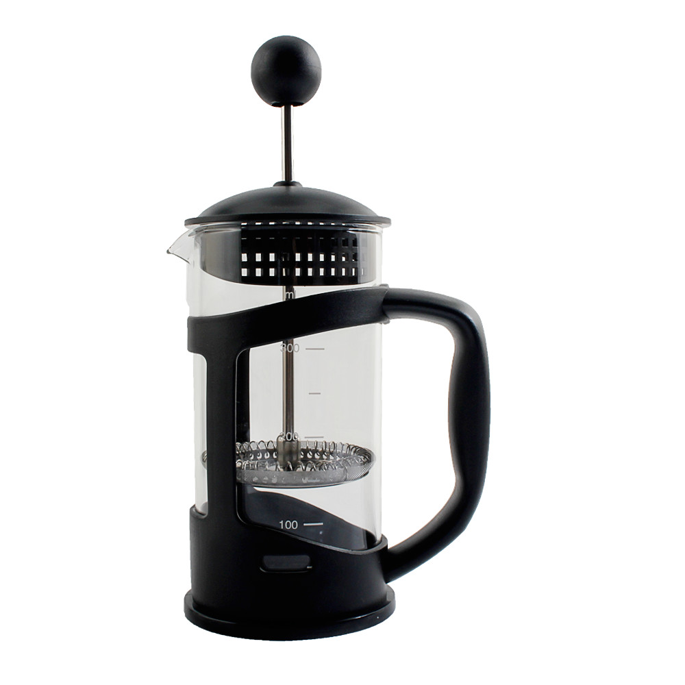 Borosilicate Glass Coffee Maker With Steel Plunger, Coffee Maker Press — product information