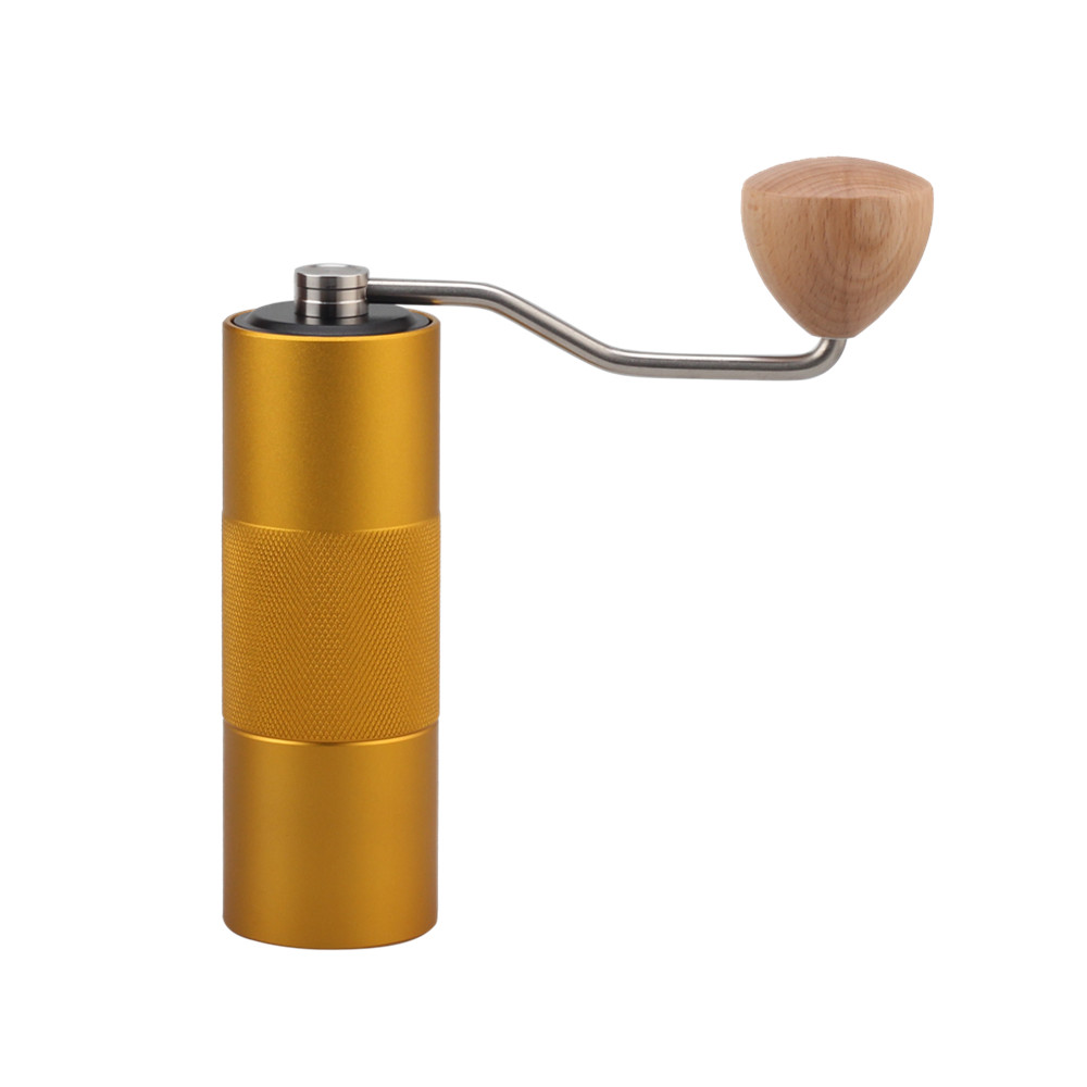 Stainless Steel Manual Coffee Grinder, Adjustable Setting — 3