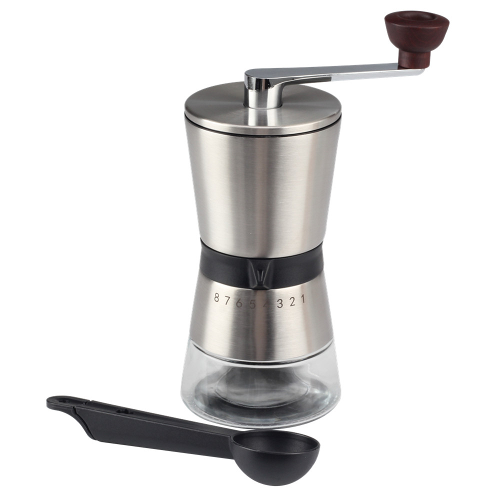 Stainless Steel Grinder With 8 Adjustable Coarseness — 2