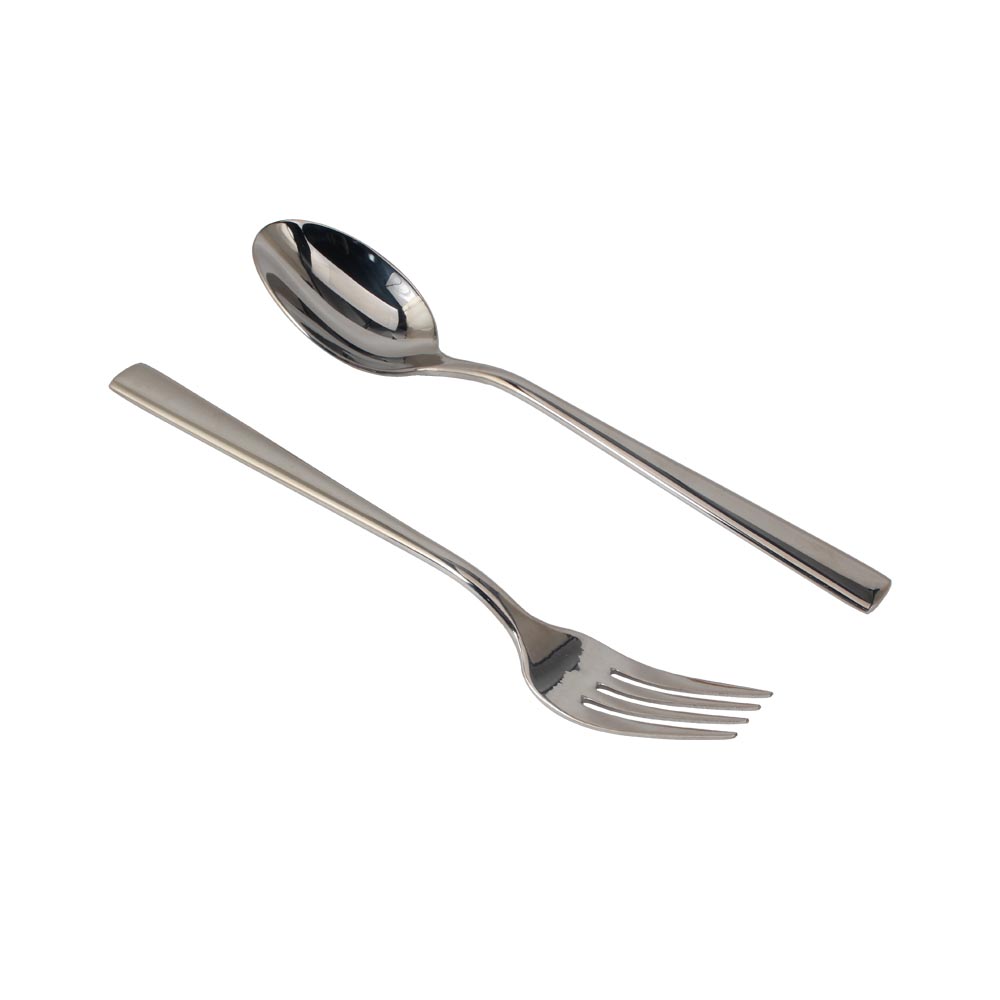 2pcs Stainless Steel Flatware Set — 2