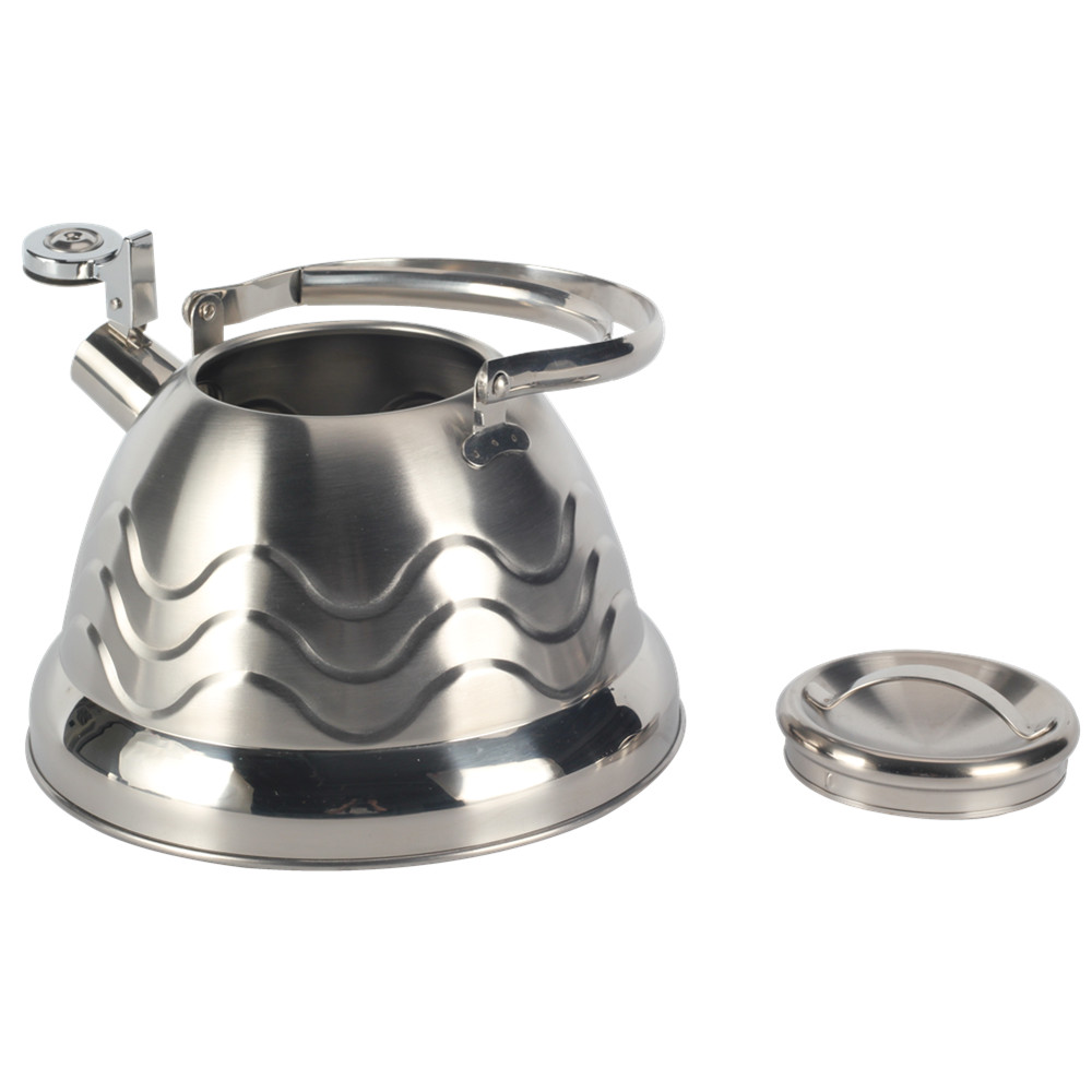 Stainless Steel Whistling Kettle, Tea Kettle for All Hobs — 3