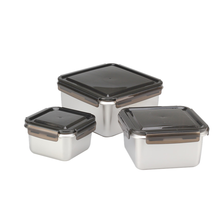 Stainless Steel Lunch Box — product information