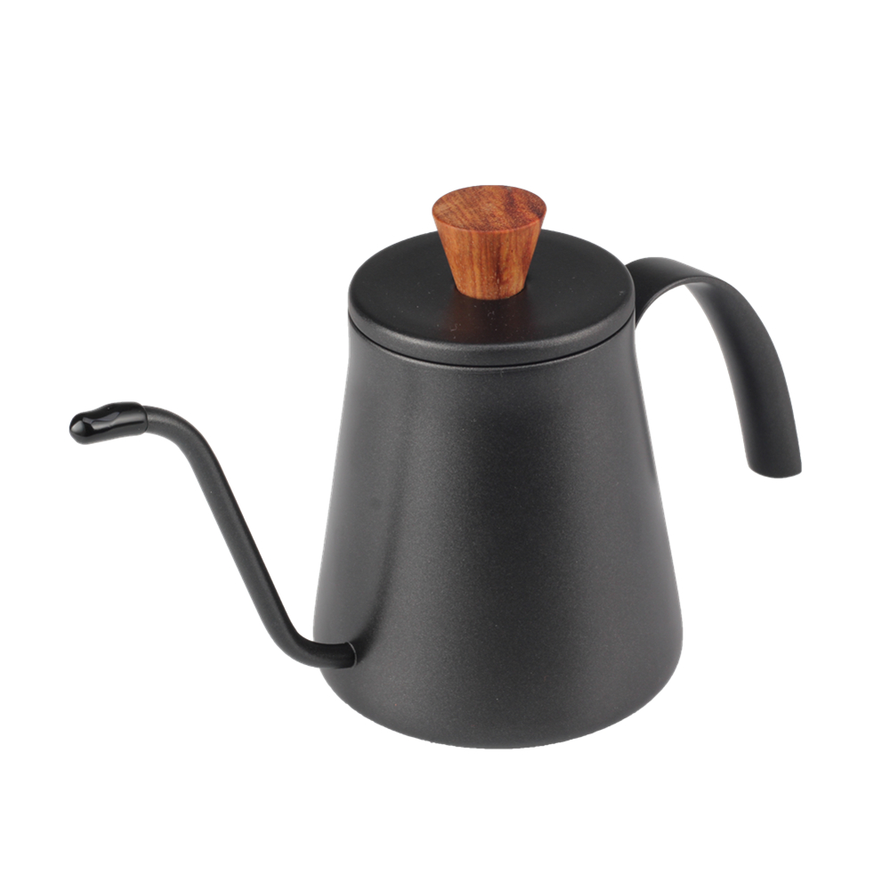 400cc Stainless Steel Kettle With Wood Knob — product information