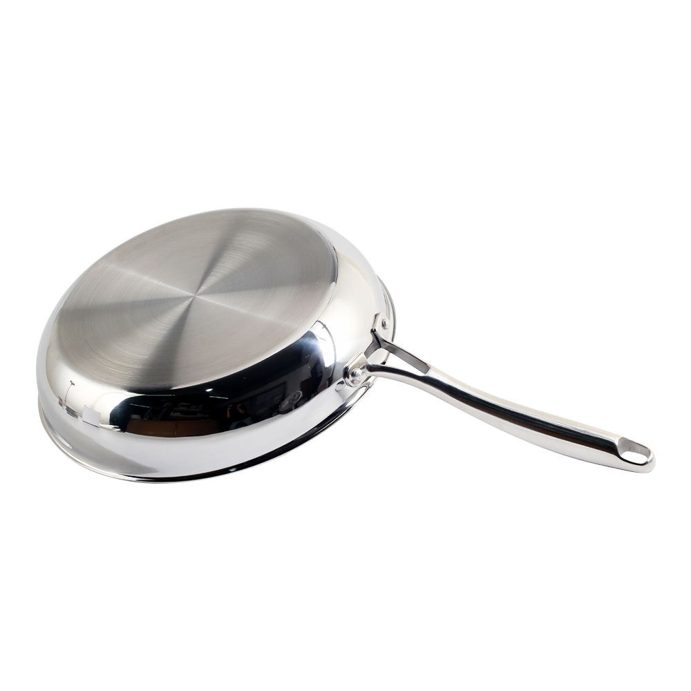Stainless Steel Nonstick Frying Pan With Honeycomb for Kitchen Cooking — 2