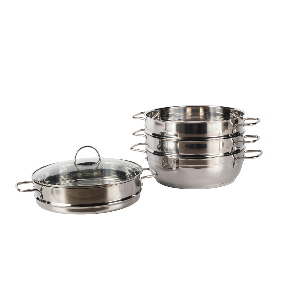 4 Tier Stainless Steel Steamer — 2