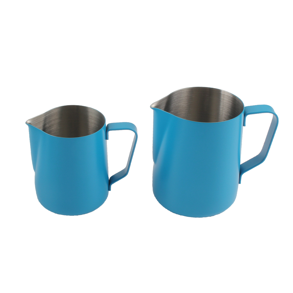 350ml / 600ml Espresso Milk Frothing Pitcher, Stainless Steel Coffee Milk Jug — 3