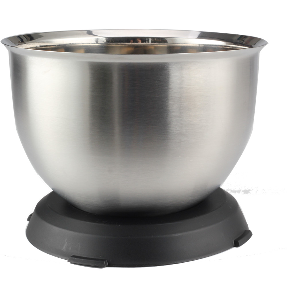 3 Sizes Stainless Steel Mixing Bowl Set With Silicon Base — 5