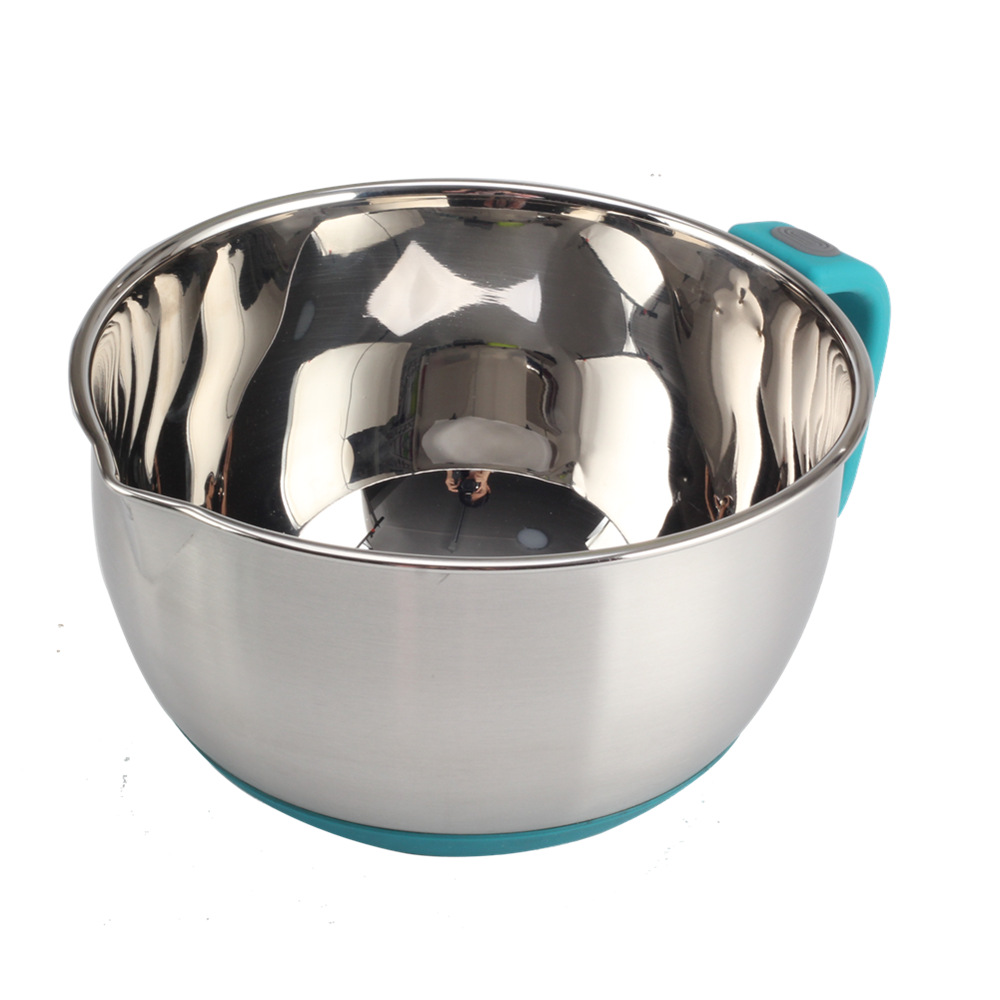 Stainless Steel Nesting Mixing Bowls Set — 4