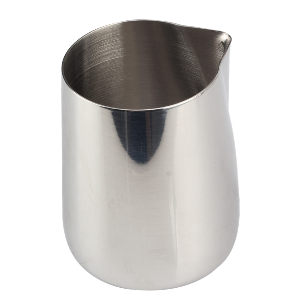12oz No Handle Stainless Steel Creamer Cup for Coffee — 5