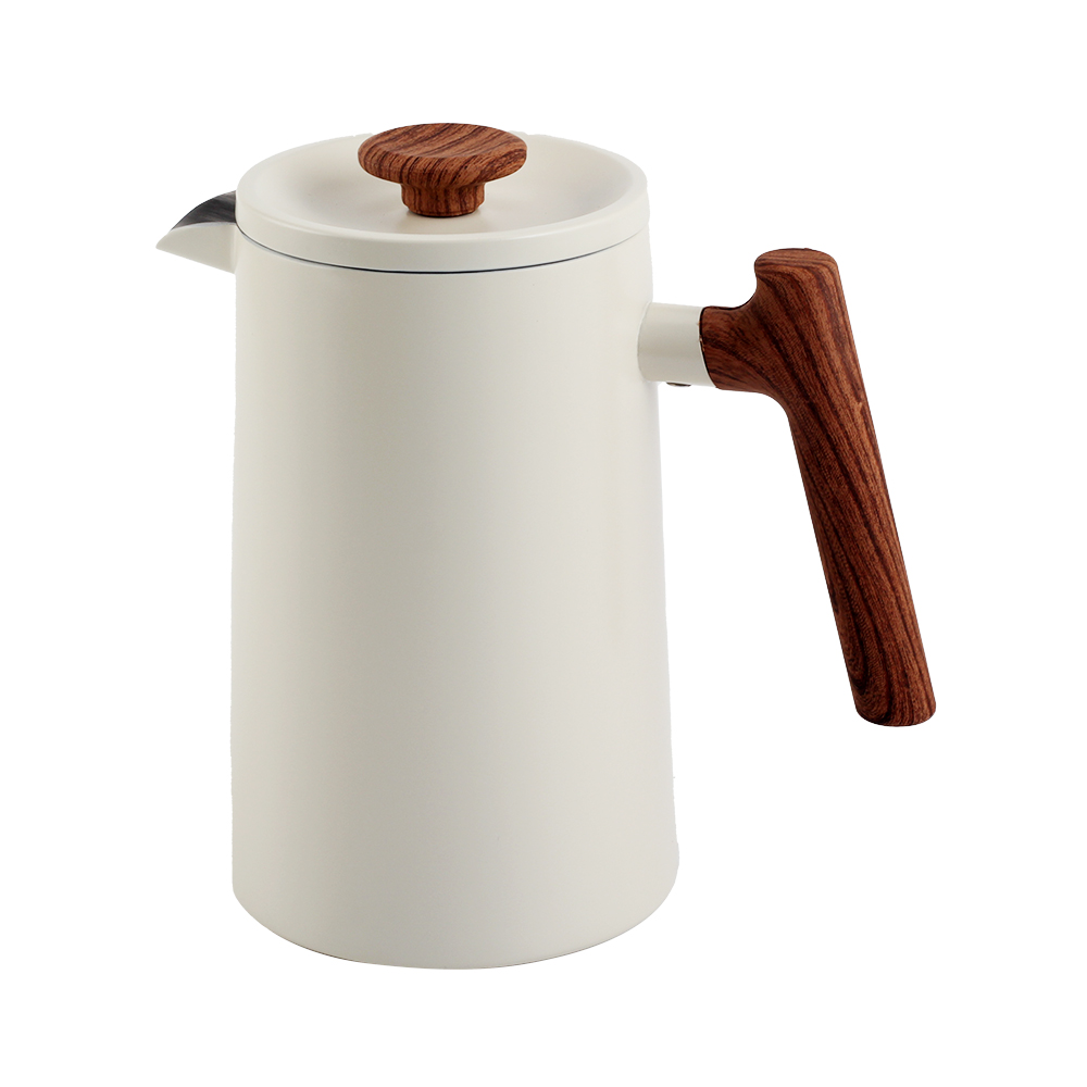 1000ml Stainless Steel Double Wall Coffee Maker — 3