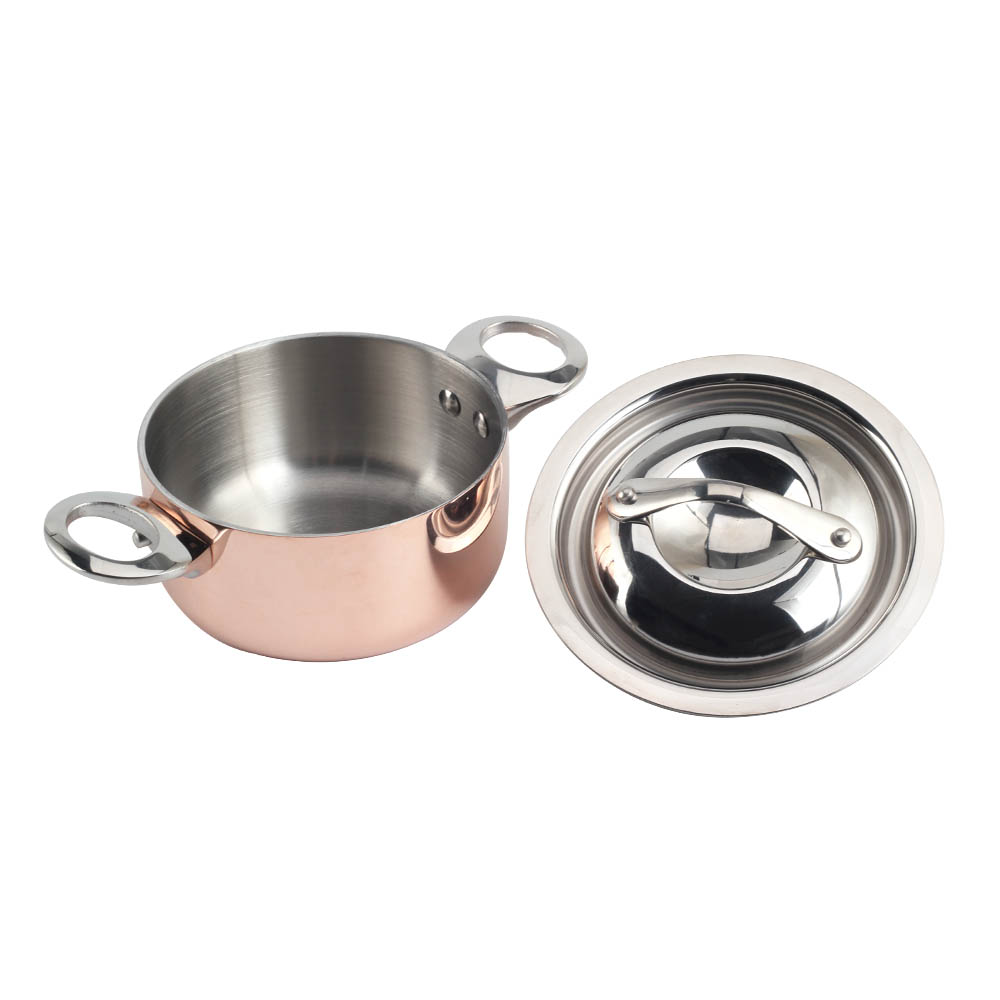 Tri-Ply Mini Sauce Pot — 7